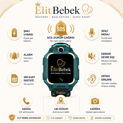AKILLI ÇOCUK TAKİP SAATİ